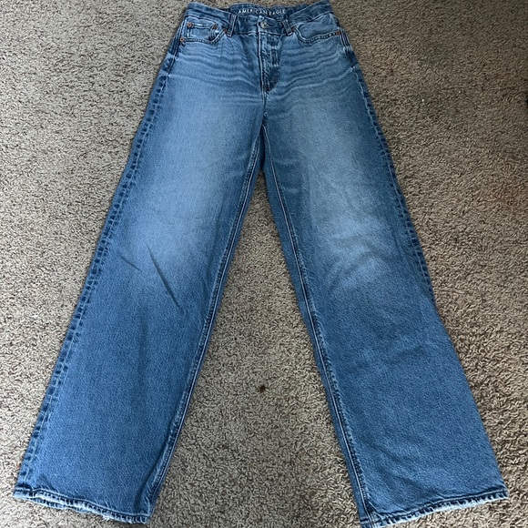 Highest Rise Baggy Straight American Eagle